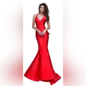 Sherri Hill Red Prom Dress